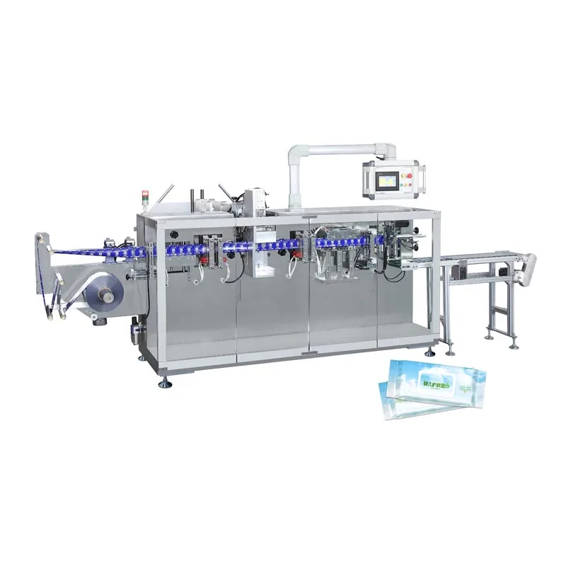 Высокоскоростная машина для производства одноразовых влажных салфеток Складная упаковки детских производственная