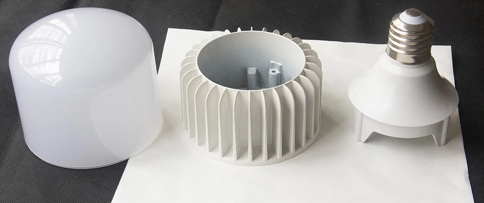 die-casting aluminum led bulb housing SKD bulb fitting T bulb light parts