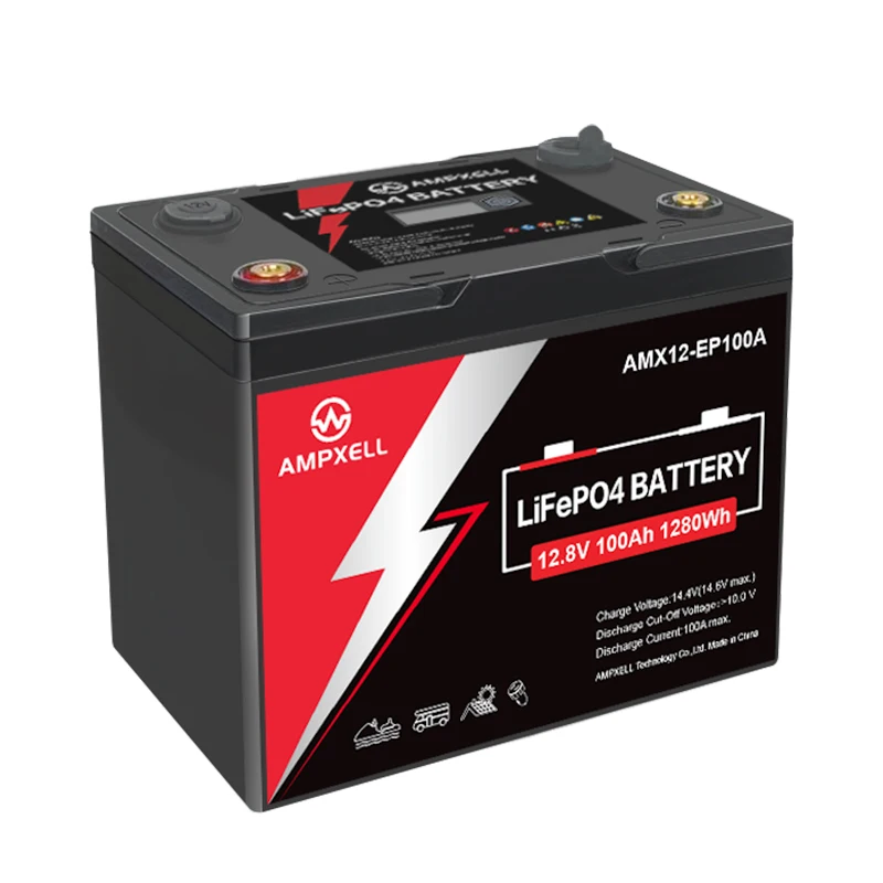 Заводская оптовая продажа литиевая аккумуляторная батарея 12 В 100Ah 18650 подходит для электромобиля на солнечной энергии RV Campers
