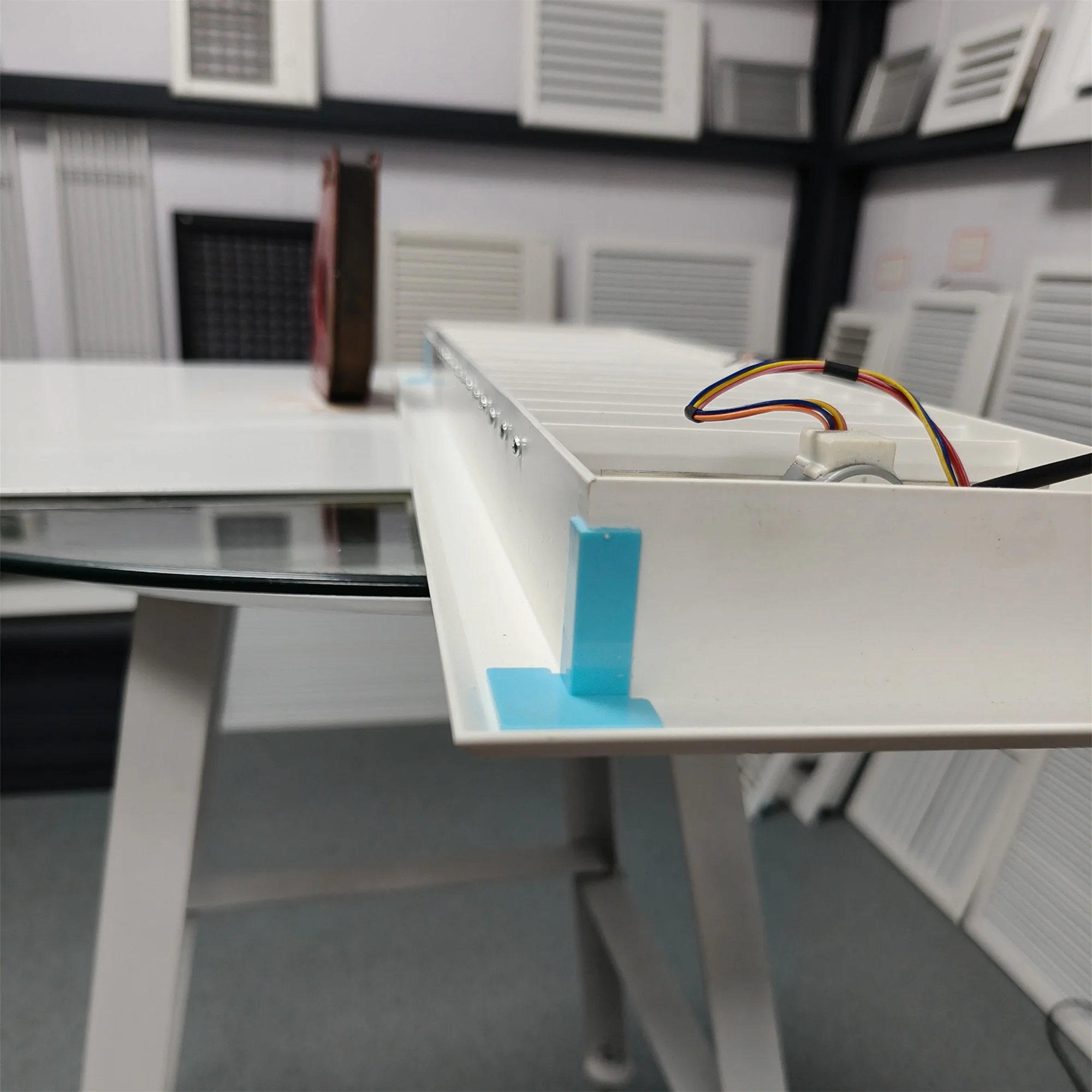 Тепловая вентиляция кондиционирования воздуха hvac электрические Отклоняющие воздушные решетки