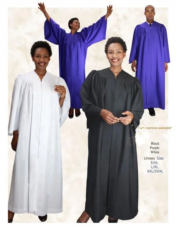 high quality cheap choir robe costume matte