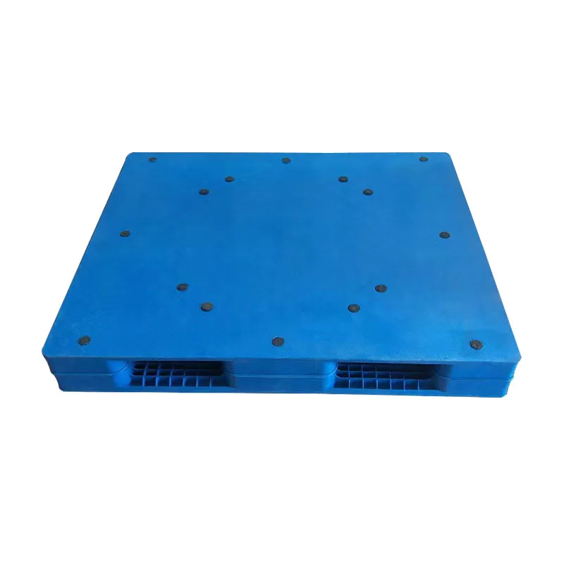 Flat double-sided plastic pallet turnover pallet heavy duty storage card board