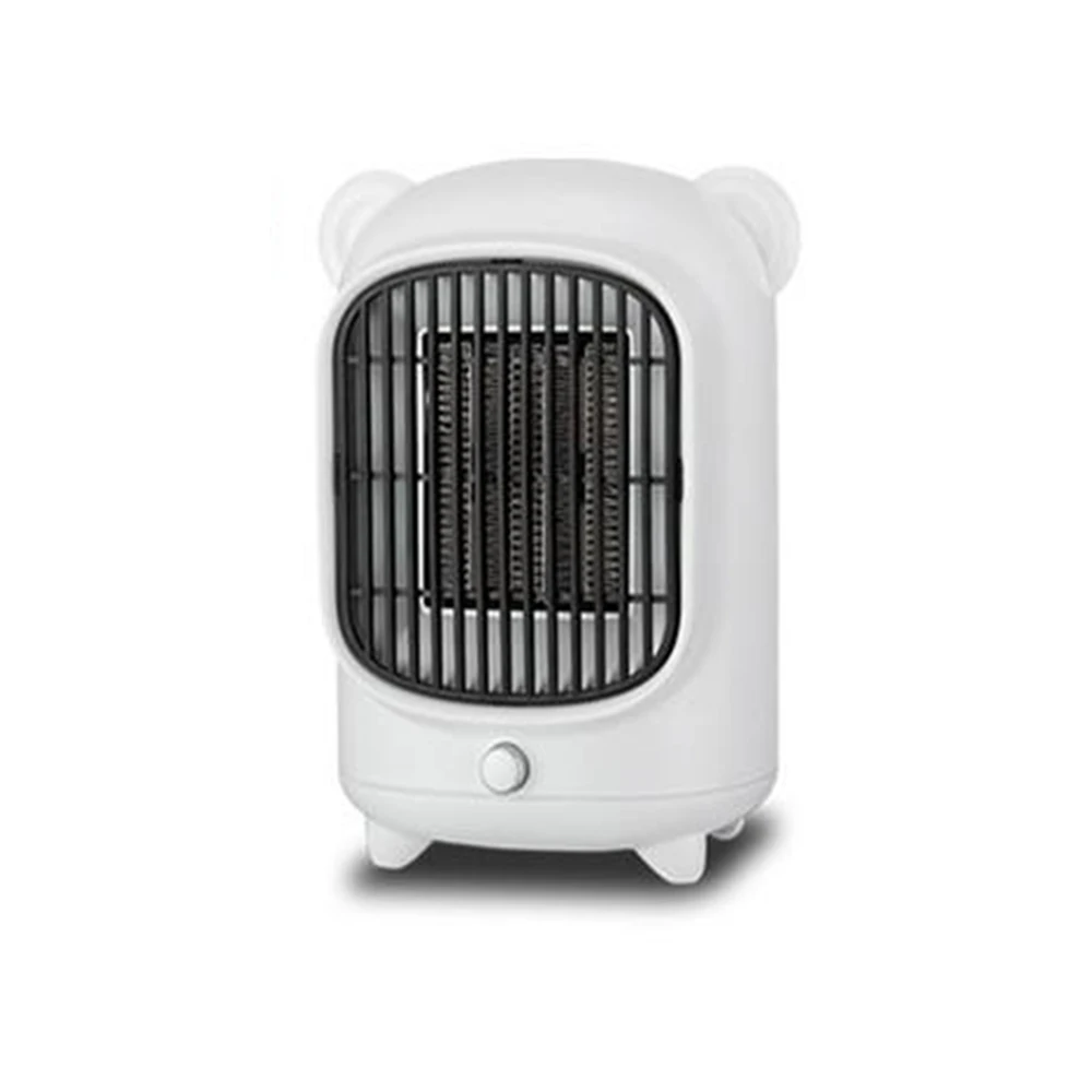 Fast Heating And Silent Portable Electric Ptc Heater Desktop Mini Small Room Heater Electrical Fan