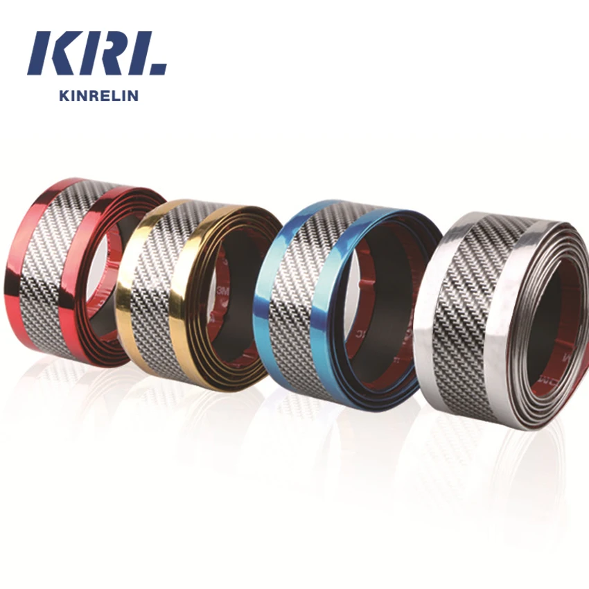 5cm 7cm Universal Self Adhesive Chrome Car Door Scuff Sill Plates Protector