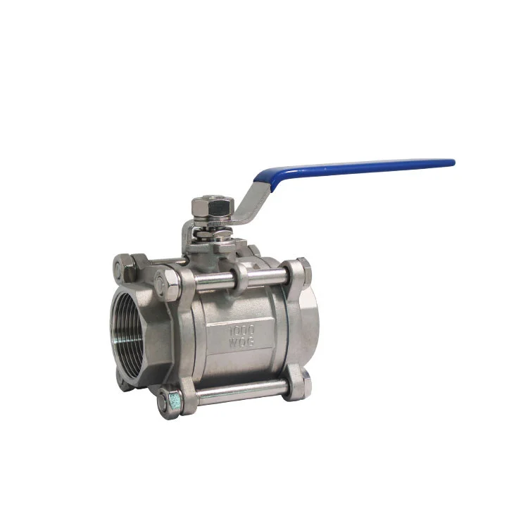 3 шт. зажим из нержавеющей стали Резьбовые концы 1000 wog шаровой клапан