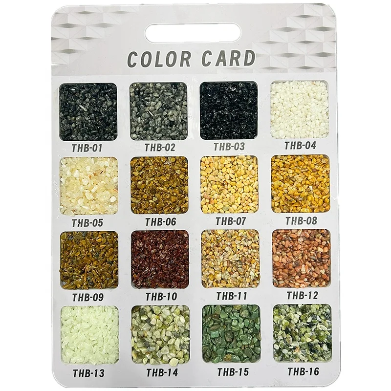 2024 hot sale Landscaping Stone Gravel Pea Gravel Color Gravel 25kg/barrel