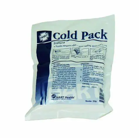  Customized Disposable Leak Proof First Aid Ice Cold Packs Medical Non Toxic Wraps Instant