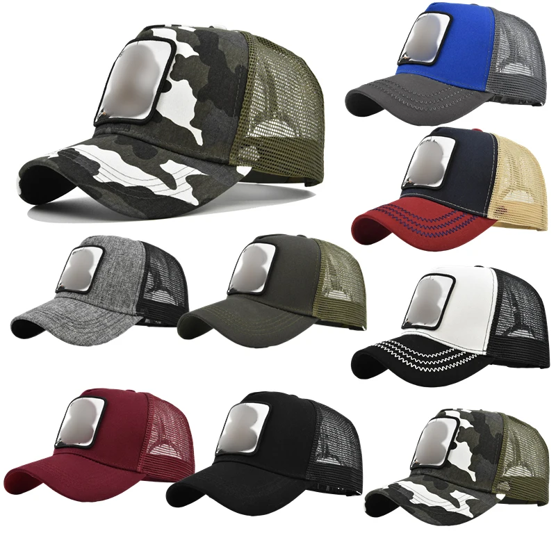 Most Popular OEM Sublimation Horse Animal Mesh Cap Custom Baseball Hats Wholesale Trucker Hat Cap