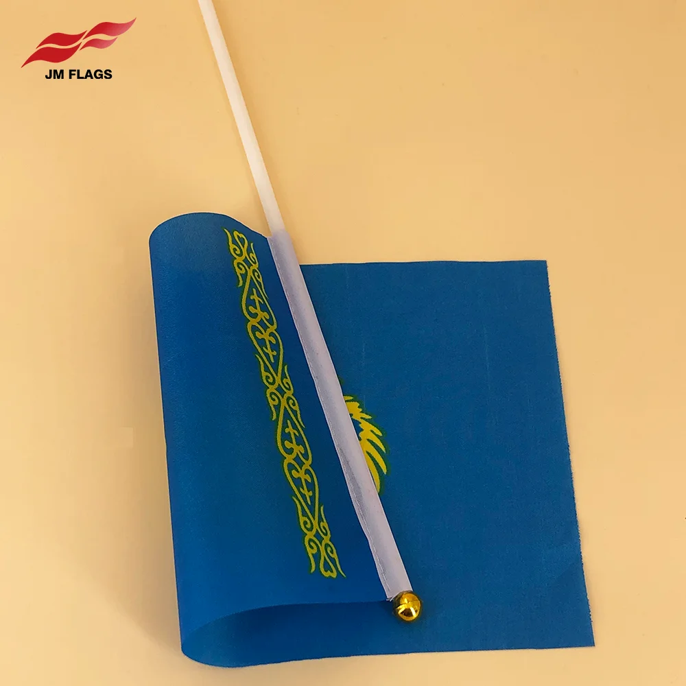 Top-ranked Products Kazakhstan Hand Waved Flag 20*28cm Countries Flag