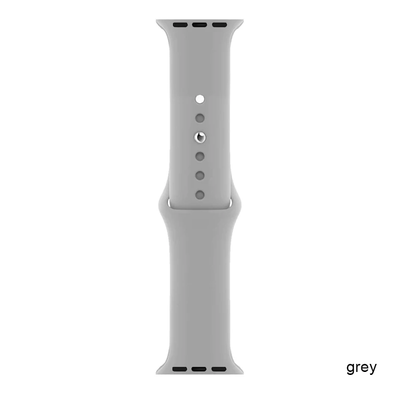 Ремешок силиконовый для Apple watch band series 6 5 4 3 2 1 38 м 40 42