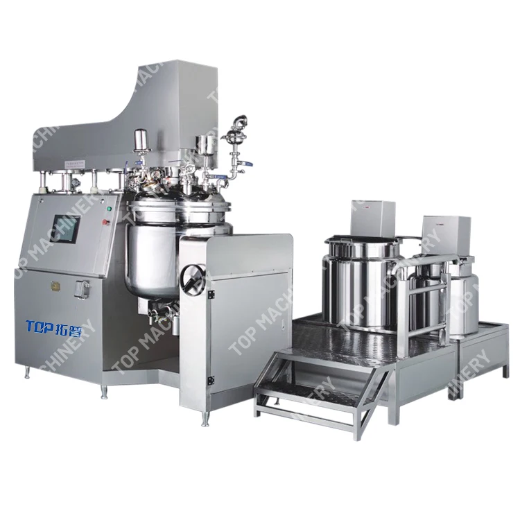 300L Steam Heating Food Liquid Toner Stainless Steel Mixer Homogenizer