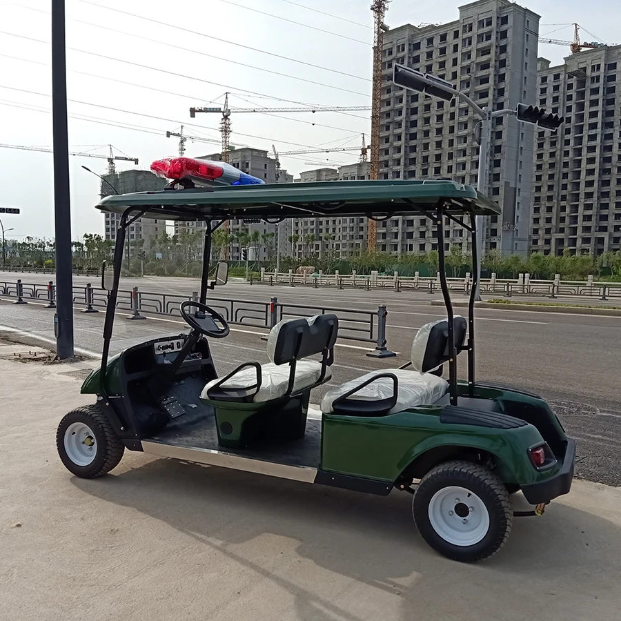 2+2 4 seats small cheap sports electric 4 seater Rain Covered Powered golf carts