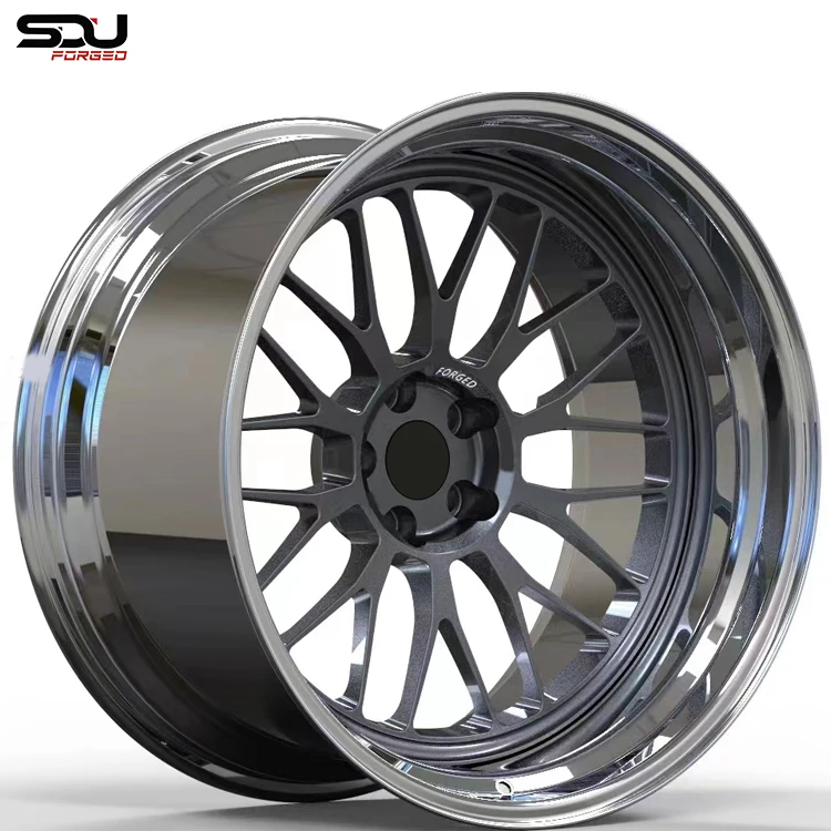 Кованые диски для нескольких спиц 2 шт. темно-серые 20x11 и 20x10 вогнутые 20-дюймовые колеса 5x108 кованые серии A6 A7 Q5