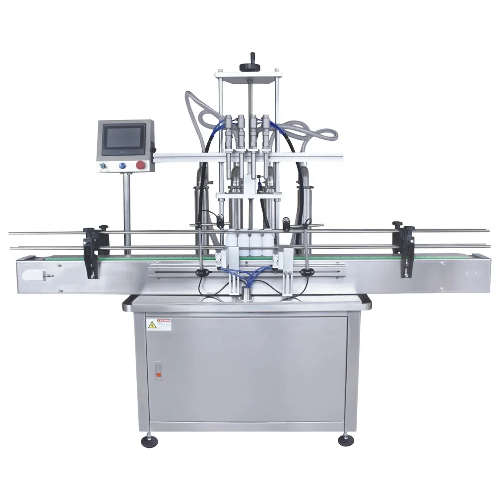 YK 8 head cheap fully automatic mini liquid filling pneumatic vertical machine fillers for small bottle liquid production line