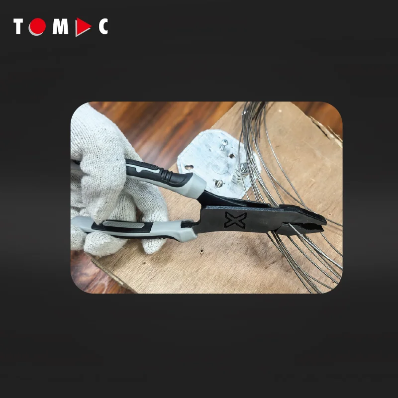 TOMAC Force-Saving Professional Combination Pliers 8 / 200mm