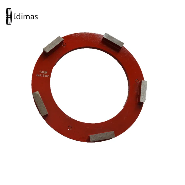Diameter 240mm 6 Segments Diamond Grinding Plate diamond grind disc for Klindex Machine