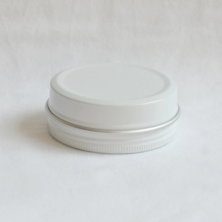 Box Container Jar D68x27mm X27mm Luxury Aluminum Cans Small Aluminum Packaging Aluminum White Cigar Casesn 2oz Sincereal