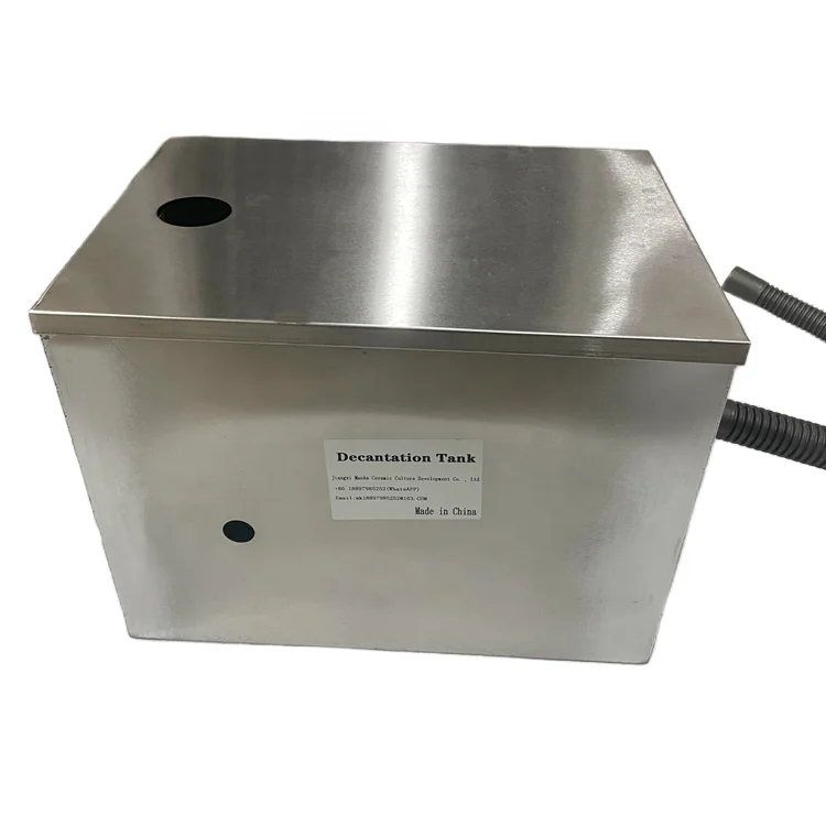 Stainless Sewer Filter Separator Decantation Tank for Pottery Clay Trap