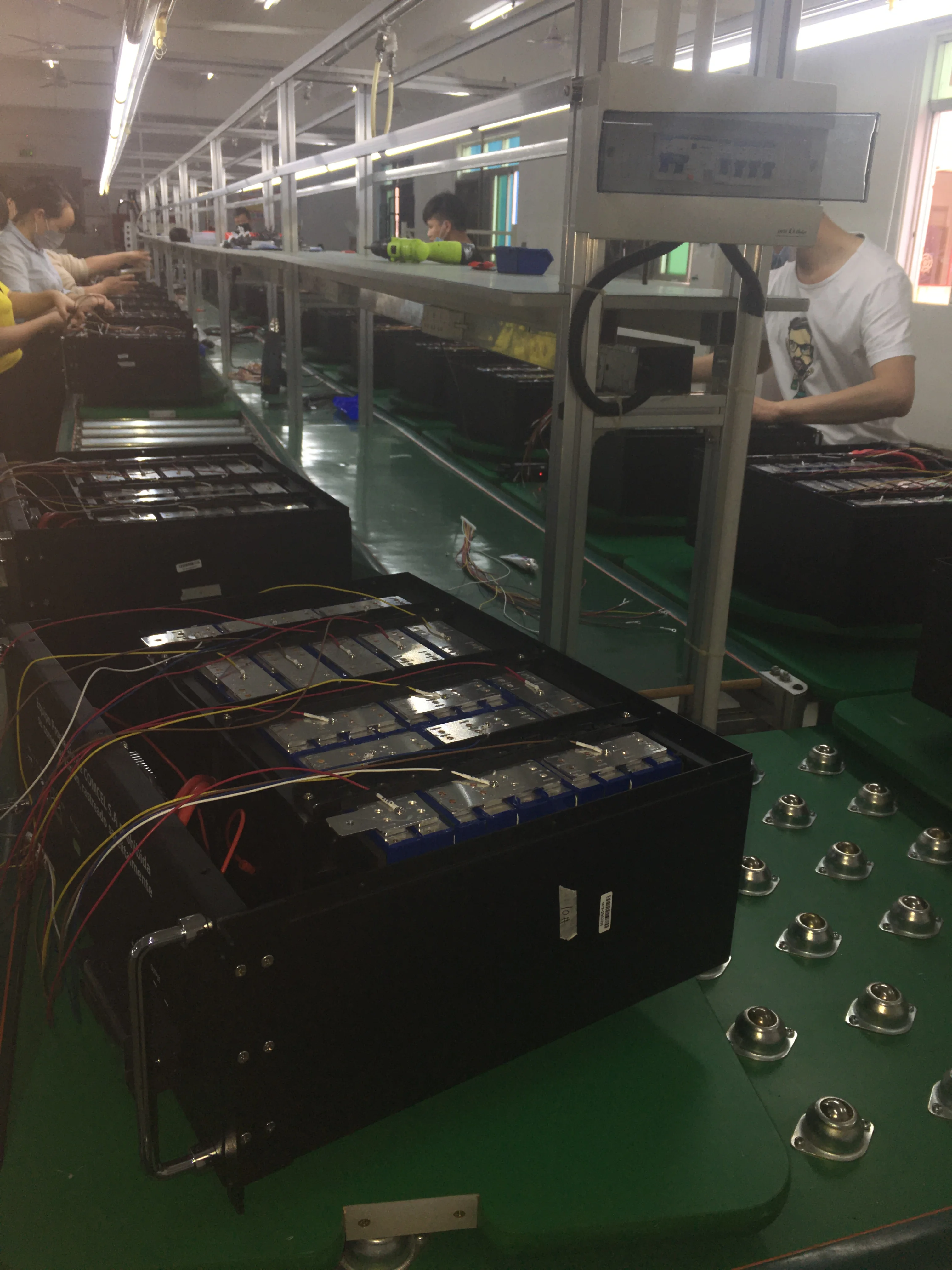 LiFePO4 48v 100ah 5U case RS485 CAN BMS 48v lithium ion battery for energy storage system