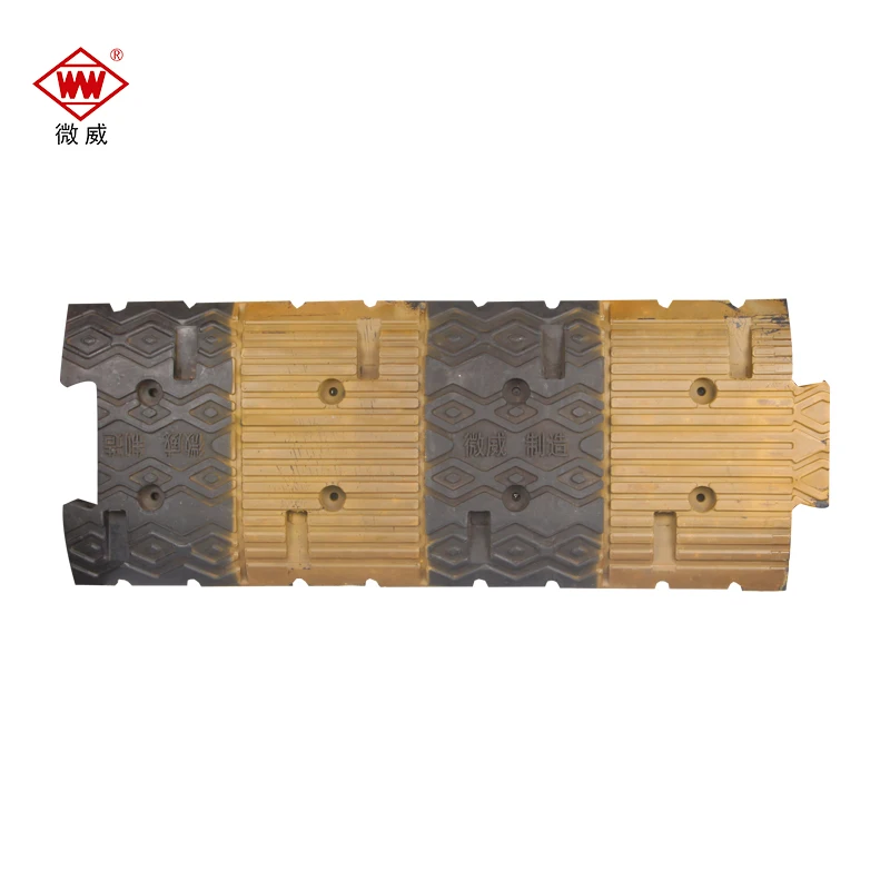 Hot Sale Rubber Bumper Safety Tire Parking Lift Wheel Chocks for Car Auto