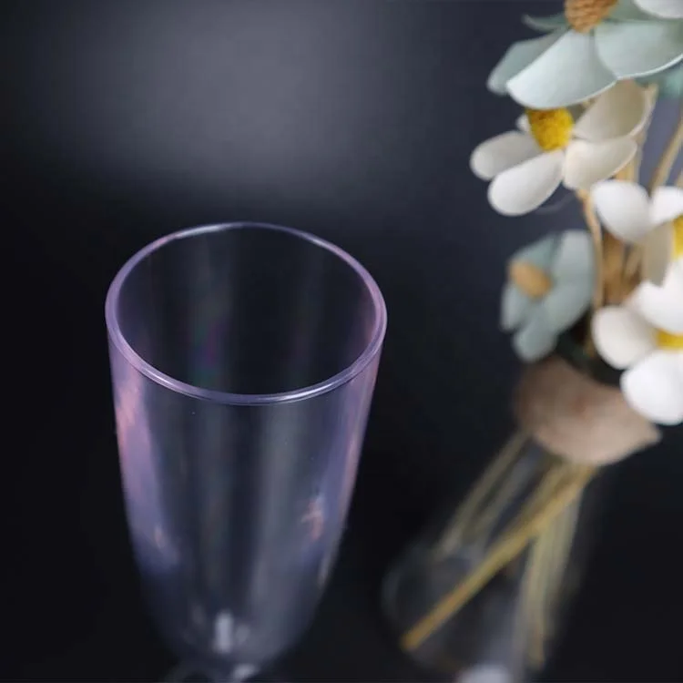 Factory Direct Wholesale Custom Wine Glasses Transparent Plastic Glasses Luxury