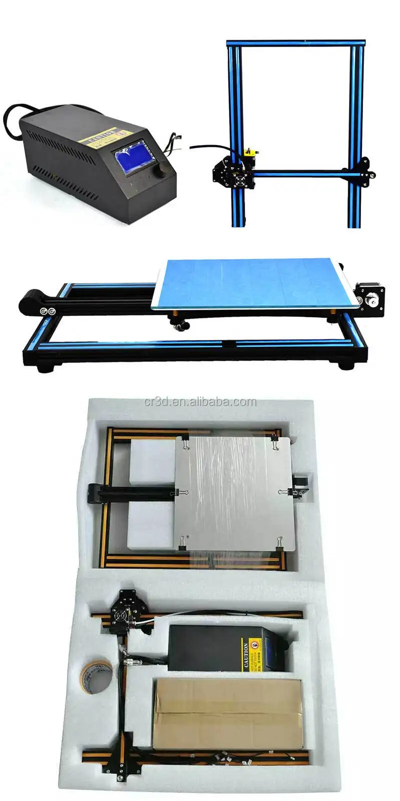 
Creality Open Source CR-10 S5 All Metal Frame 3D Printer With 500x500x500mm Large Printing Size 