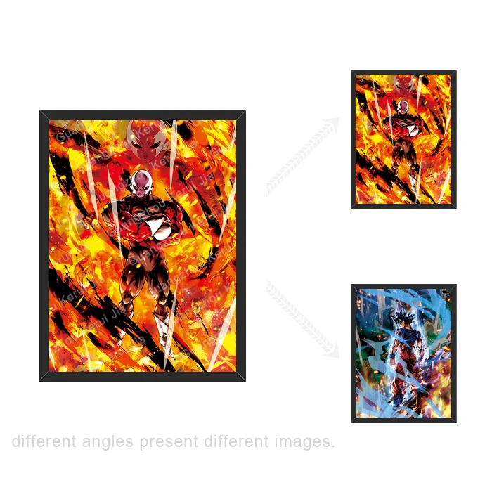 New Arrival Dragon ball 3d lenticulars poster anime for Promotion Gift