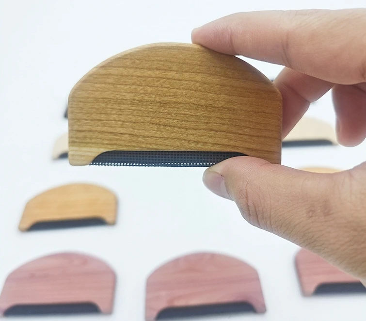 Private Label Chinese Natural Beech Wood Sweater fabric cashmere comb wholesale