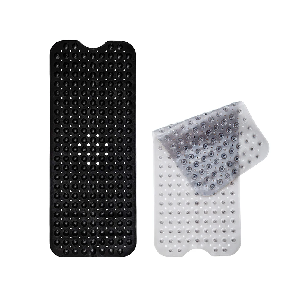 Custom Shape Thickened Absorbent Anti-slip Safety Bathtub Shower Mat Comfy Non Slip Bathmat Strong Suction Bath Mats