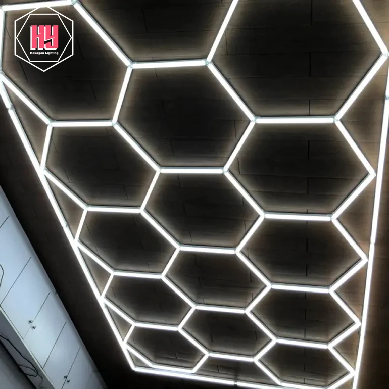 Modern Style Home Decorative Hexagon Lighting Diy Assembly Design Home Interior Lights