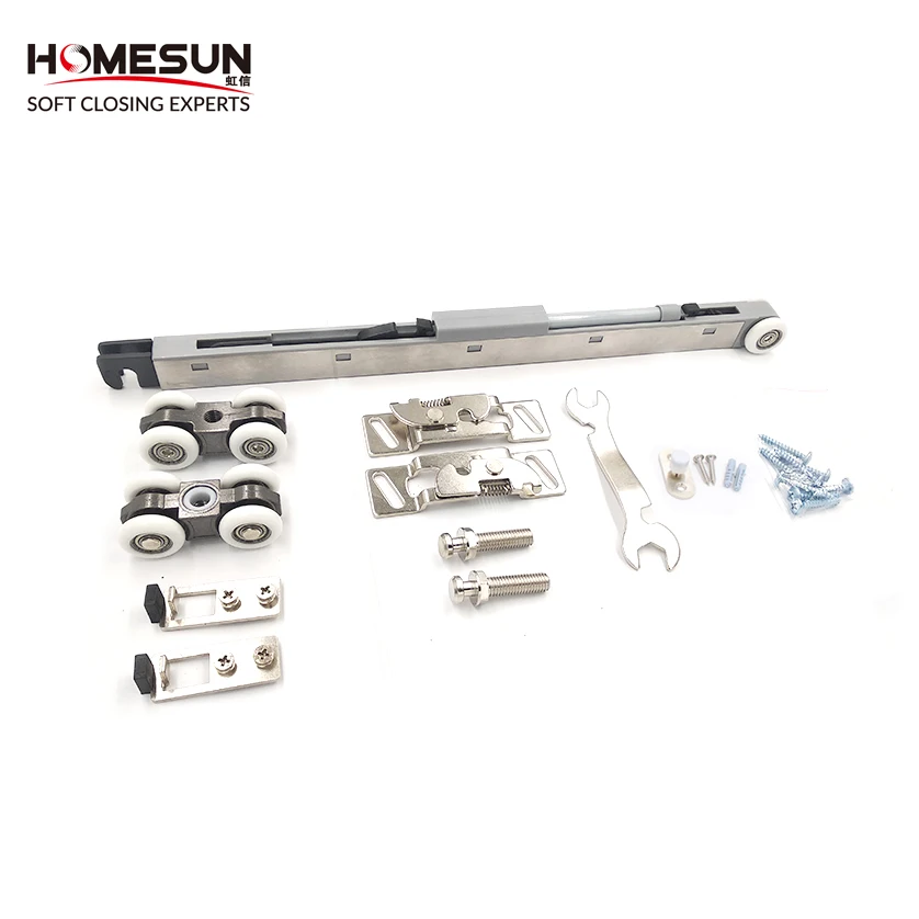 High Quality Soft Closing Damper Mechanism  For Top Hung Sliding Door