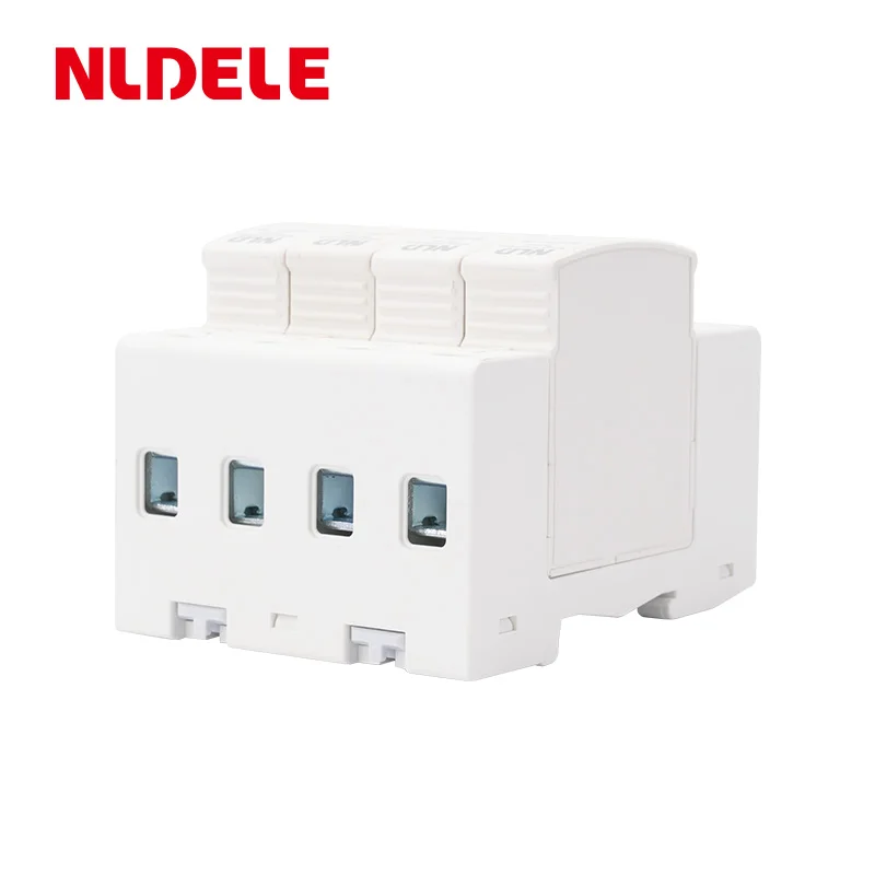 Solar PV AC DC 20kA  4P 1000V  surge protector protection arrester surge protector device SPD For House