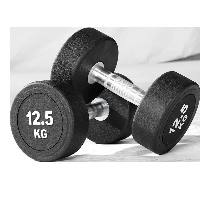 Round Pu Chrome Fitness Gym Equipment Weights Cpu Cheap Buy Online The Dumbbells Set De Mancuernas