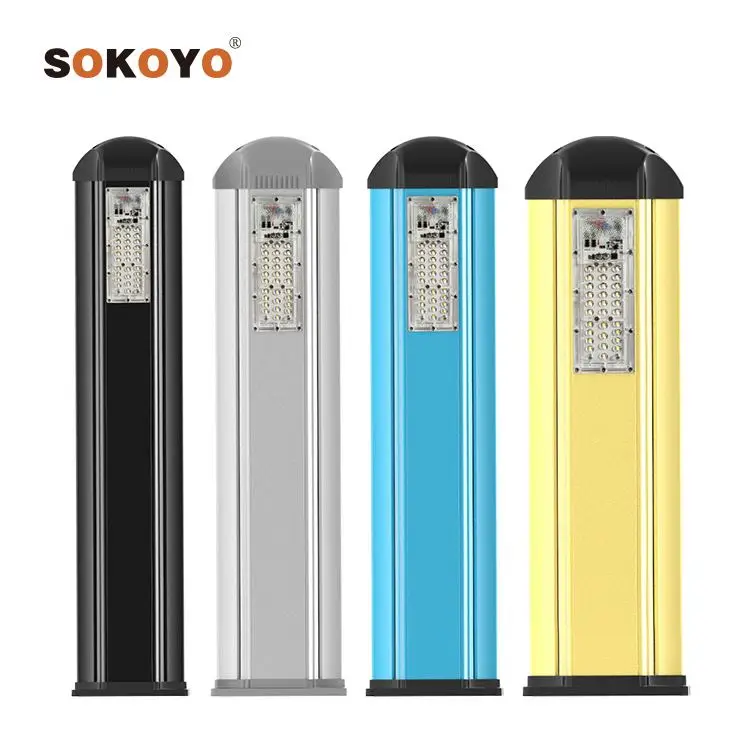 SOKOYO Возобновляемая энергия Ip65 Водонепроницаемый дорожный уличный фонарь встроенный все в одном светодиодный солнечный уличный фонарь