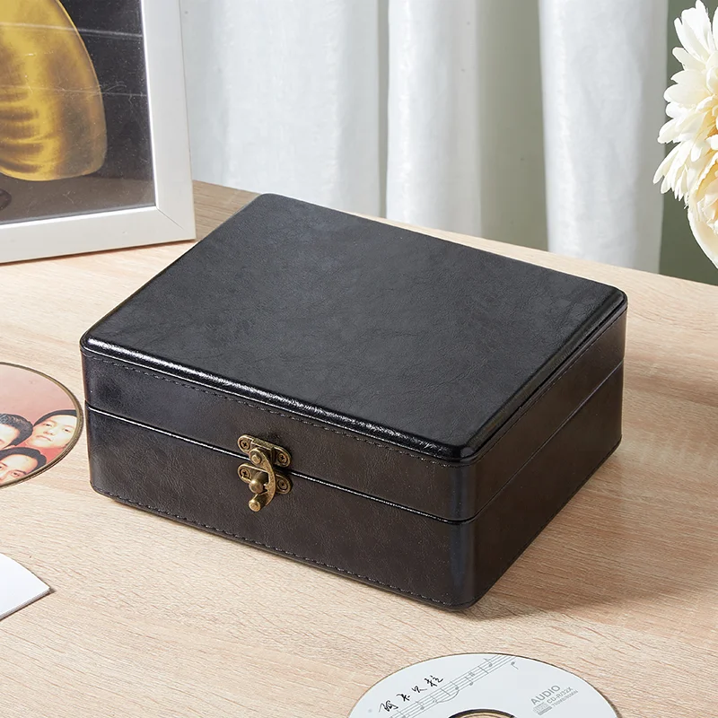 2022 Hot Sale Portable Video Cassette Wireless  CD Player Stereo Sound Speaker Turntable Retro Record Player