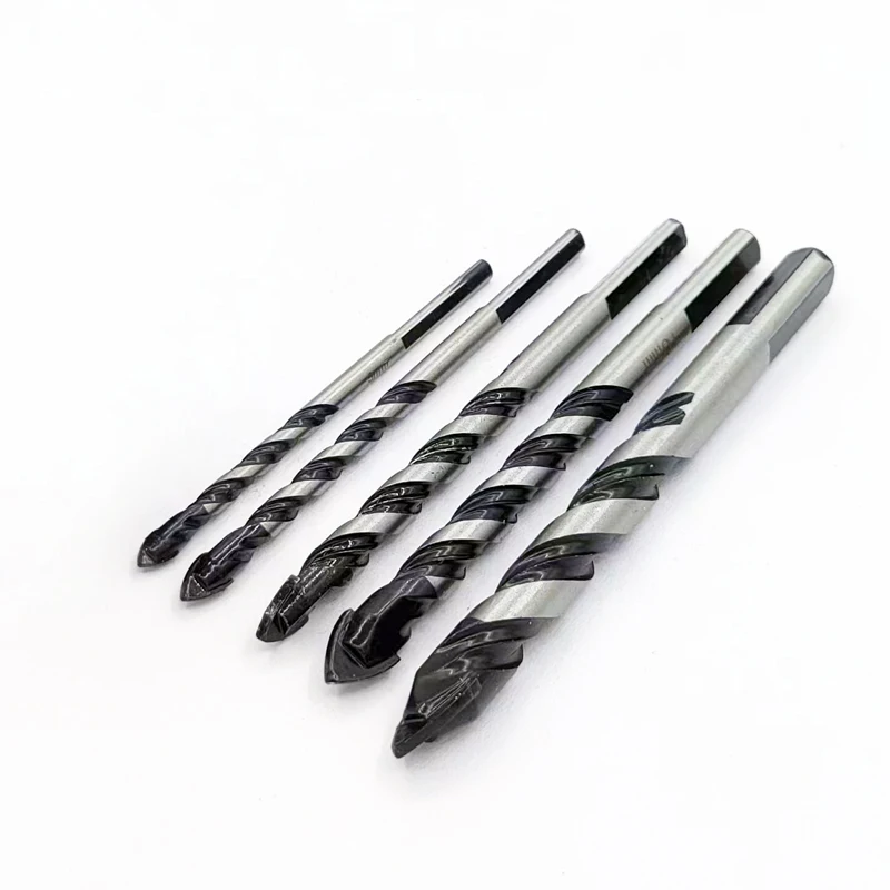 Marble Glass Drill Bit 5-12mm 6mm 8mm a Good Carbide Tip Hex Shank Hole Round Ceramic Porcelain Tile Glass Drill Bit