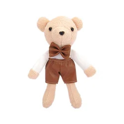 Little Bear 18cm Custom Keychain Teddy Bear Plush Toy Gift claw machine