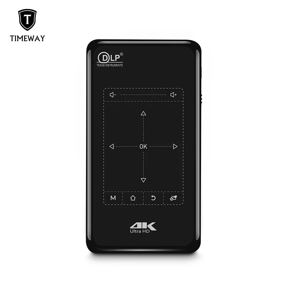 H96 Max android 2 4G/5G Wifi dlp 1080P hd мини смарт-проекторы от завода