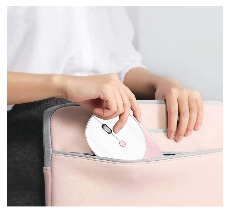 Flat Ultralight Lightweight Computer USB 2.4G Optical Mini Cordless Silent Slim Rechargeable Wireless Mouse