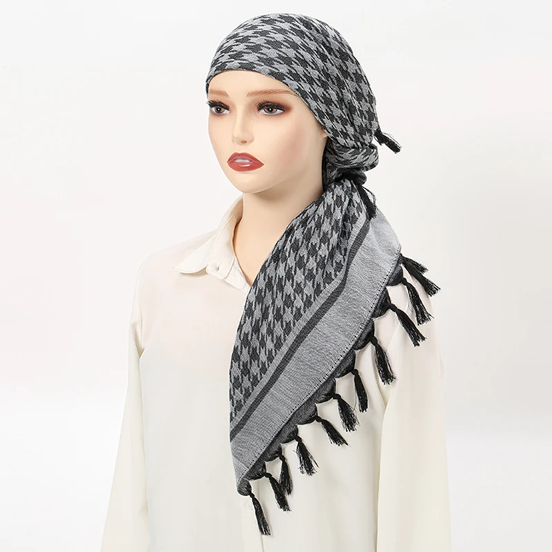 Cloud branded Wholesales Wholesale Cotton blend scarf Cheering Fabric 110*110cm Blossom