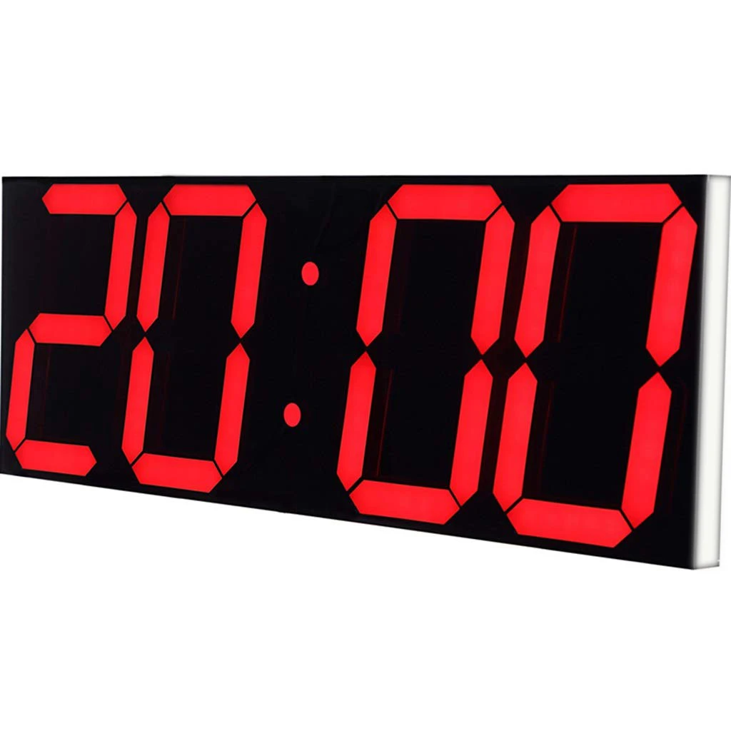 SIBO 6 Inch Large 3D Electronic Remote Control Digital Wall Clock With WIFI