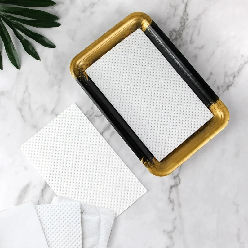 Fresh Meat Tray Liner Absorbent Paper Absorbent Pad Packing Box with Meat Steak Blood Absorbent Paper