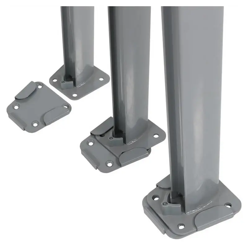 Patio Retractable Double Folding Awning Screen Fence Privacy Divider