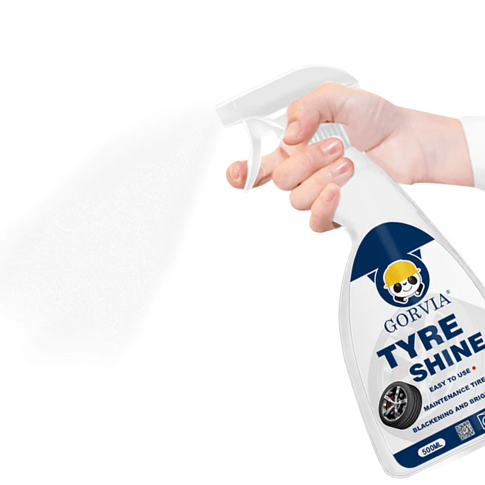 GORVIA OEM Factory Wholesale Car Care Brightener Custom Tire Shine Spray
