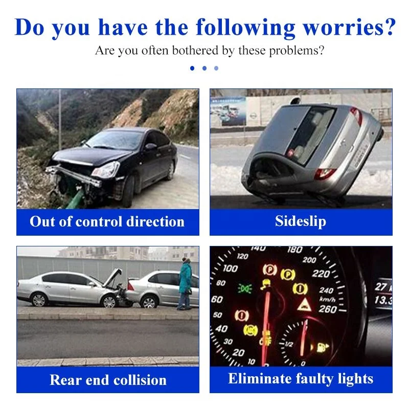 9811802580 Auto Parts ABS Sensor For Peugeot 307 308 408 C4L Sega 3008 Car Front Wheel Speed Sensor