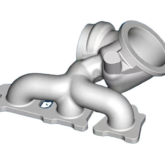 Foundry OEM ODM Factory investment cast custom manifold collector turbo flange merge collector for car