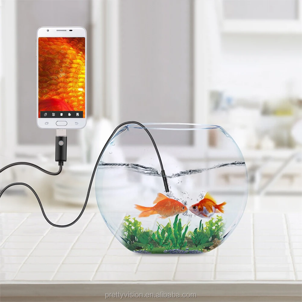 5 м мм 7 0 2 в 1 взаимный обмен данными между компьютером и периферийными устройствами эндоскоп камера с 480P гибкий IP67 из водонепроницаемого материала для Android портативный персональный компьютер