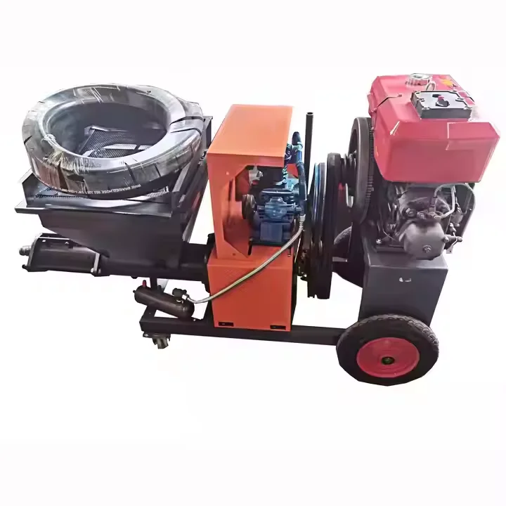 shotcrete machine portable mortar making machine mortar spray machine for painting
