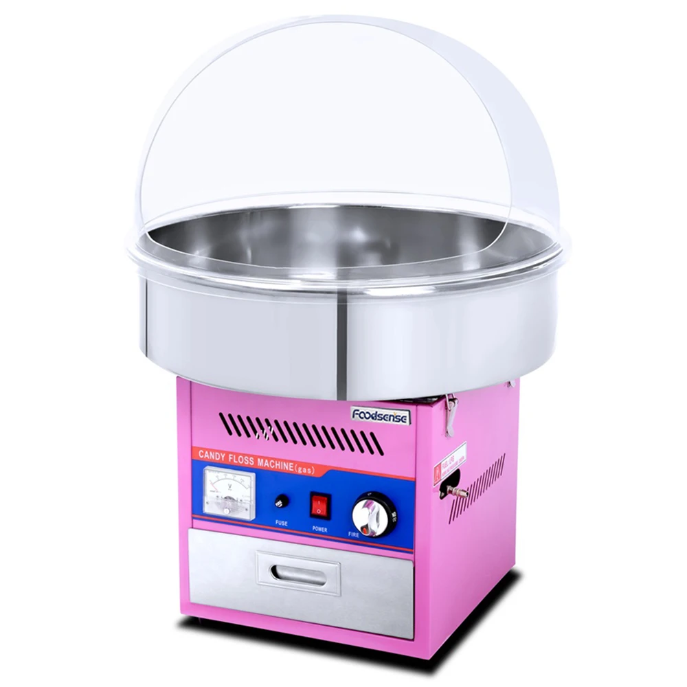 Commercial Sugar Floss Sweet Cotton Candy Maker Machine Gas cotton candy floss machine flower Cotton Candy Machine for sale