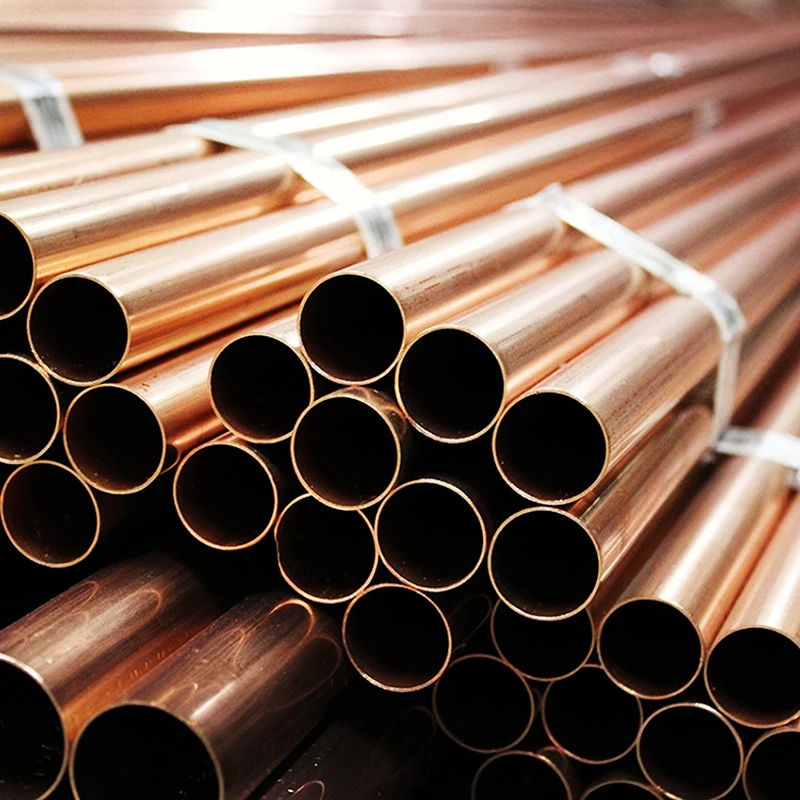 Large Diameter Copper Pipe straight copper pipe copper tube for Size customization
